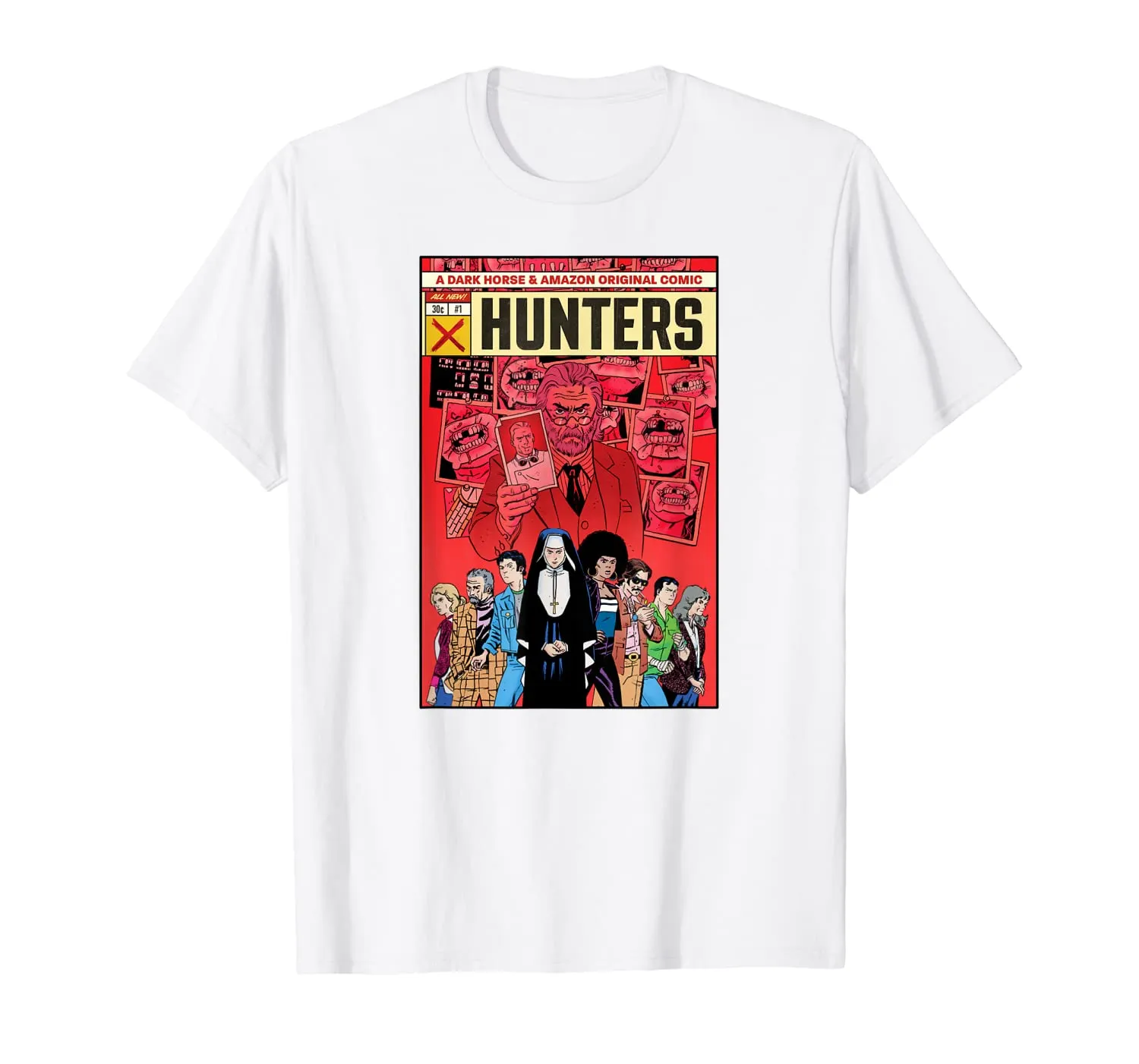Hunters - Comic Book Cover T-Shirt