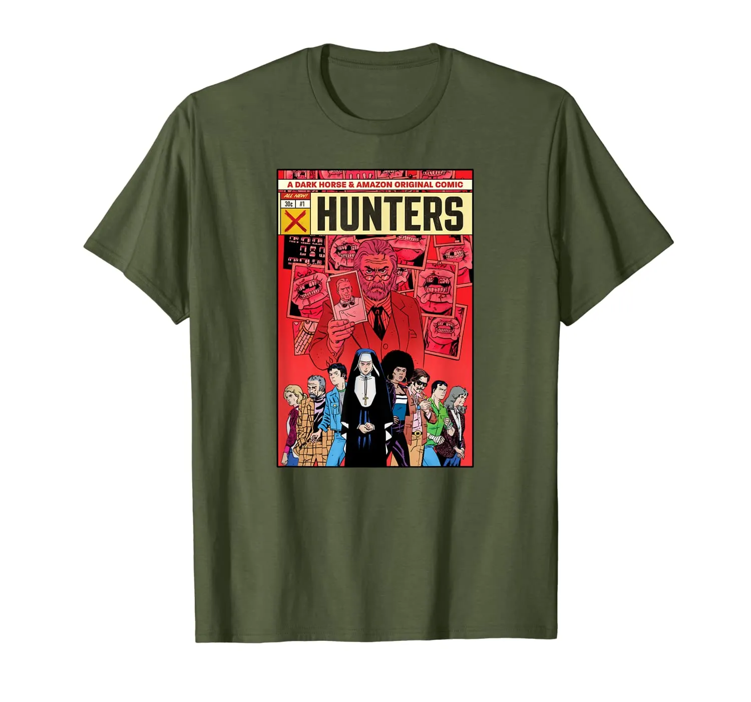 Hunters - Comic Book Cover T-Shirt