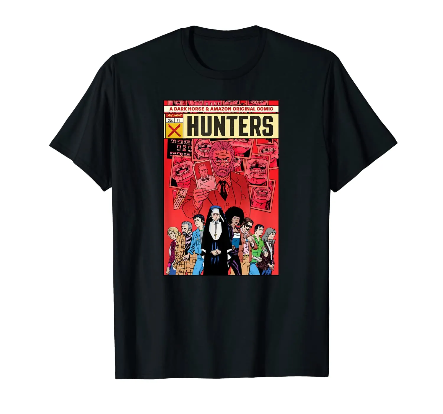 Hunters - Comic Book Cover T-Shirt