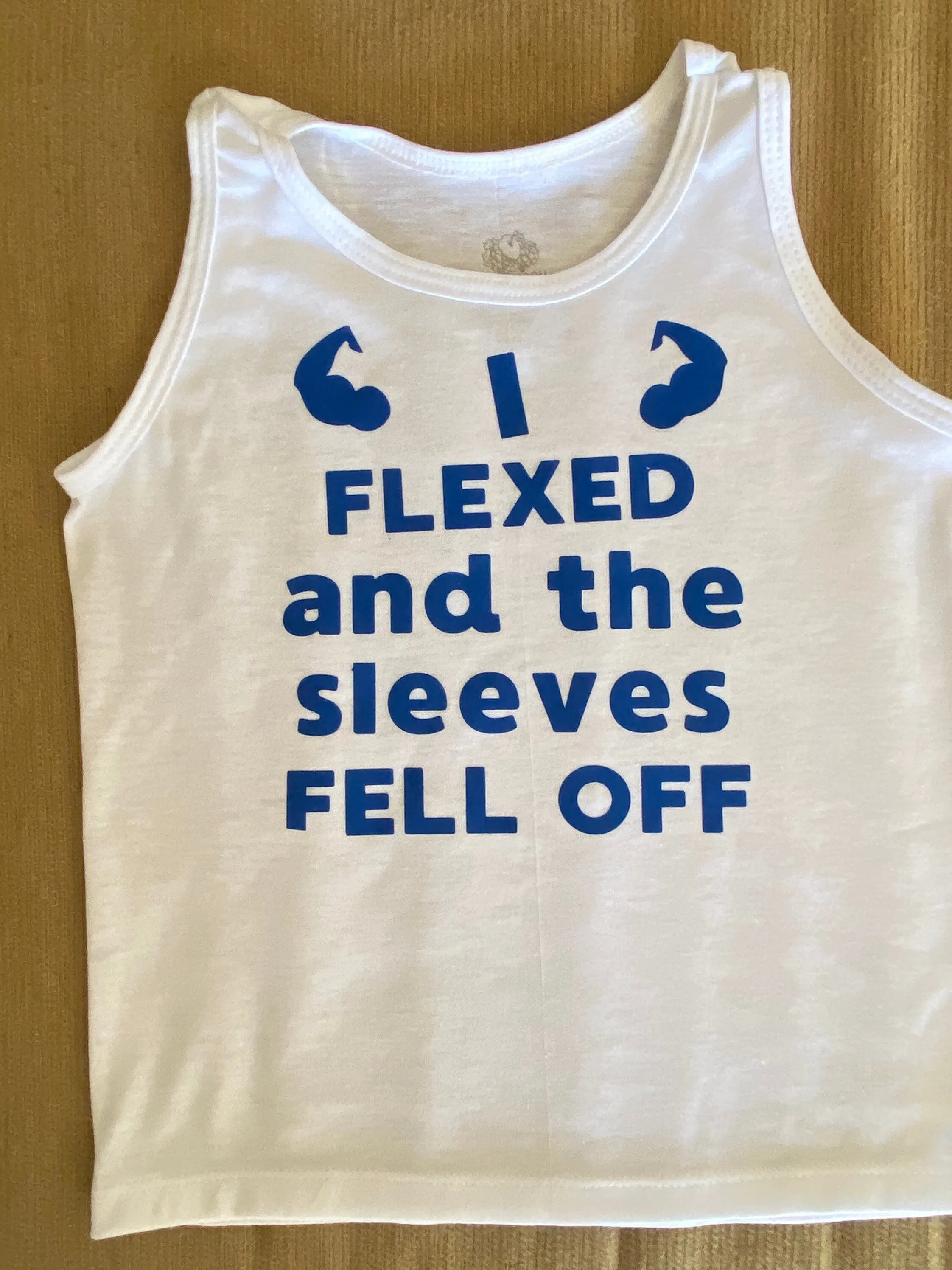 I Flexed and the sleeves fell off / funny kids shirt/funny gym /funny muscle shirt/funny workout shirt/funny toddler shirt Christmas gift