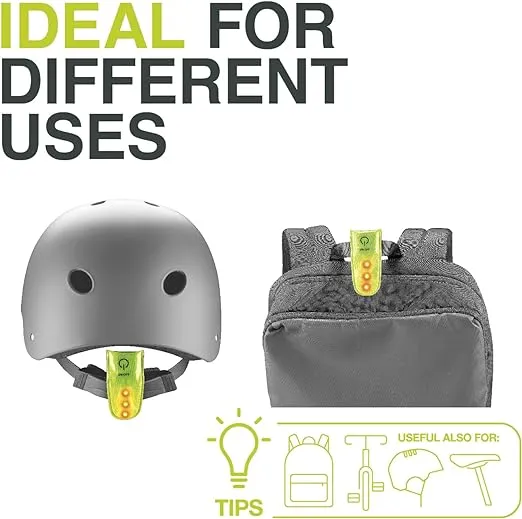 Interphone Clip with LED Light - Yellow