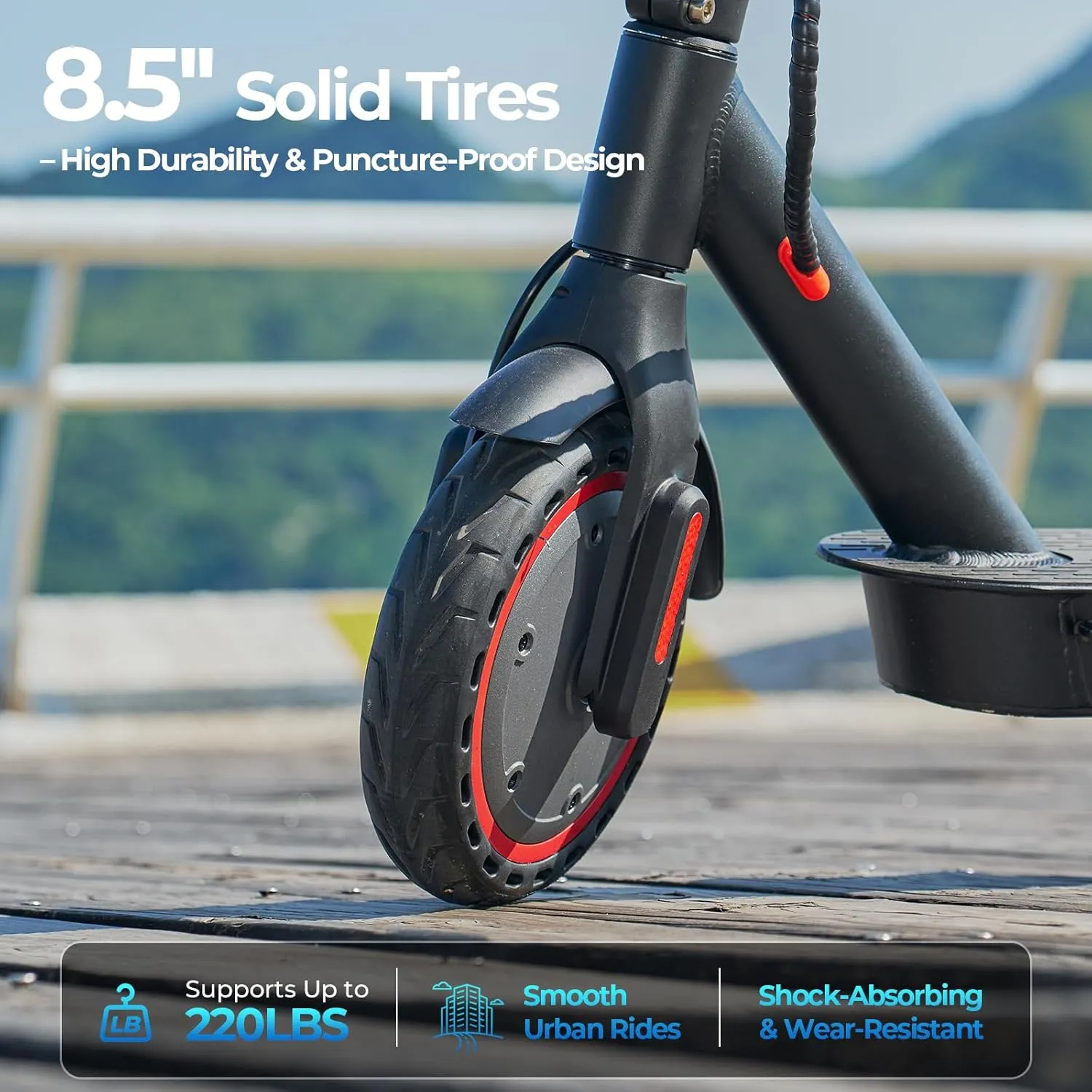 iScooter Electric Scooter for Adults, 18/12 Miles Long Range,22/19/15.6 Mph Top Speed, Commuting Electric Scooter with Cruise Control, Double Braking Systems Escooter for Adults and Teens
