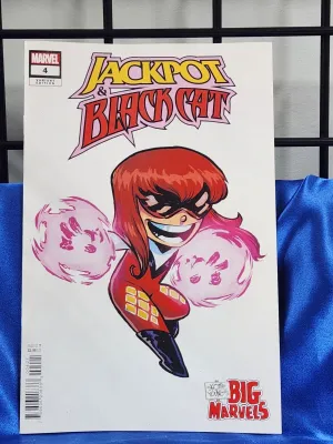 JACKPOT & BLACK CAT #4 SKOTTIE YOUNG VARIANT.We Combine. We Pack Well