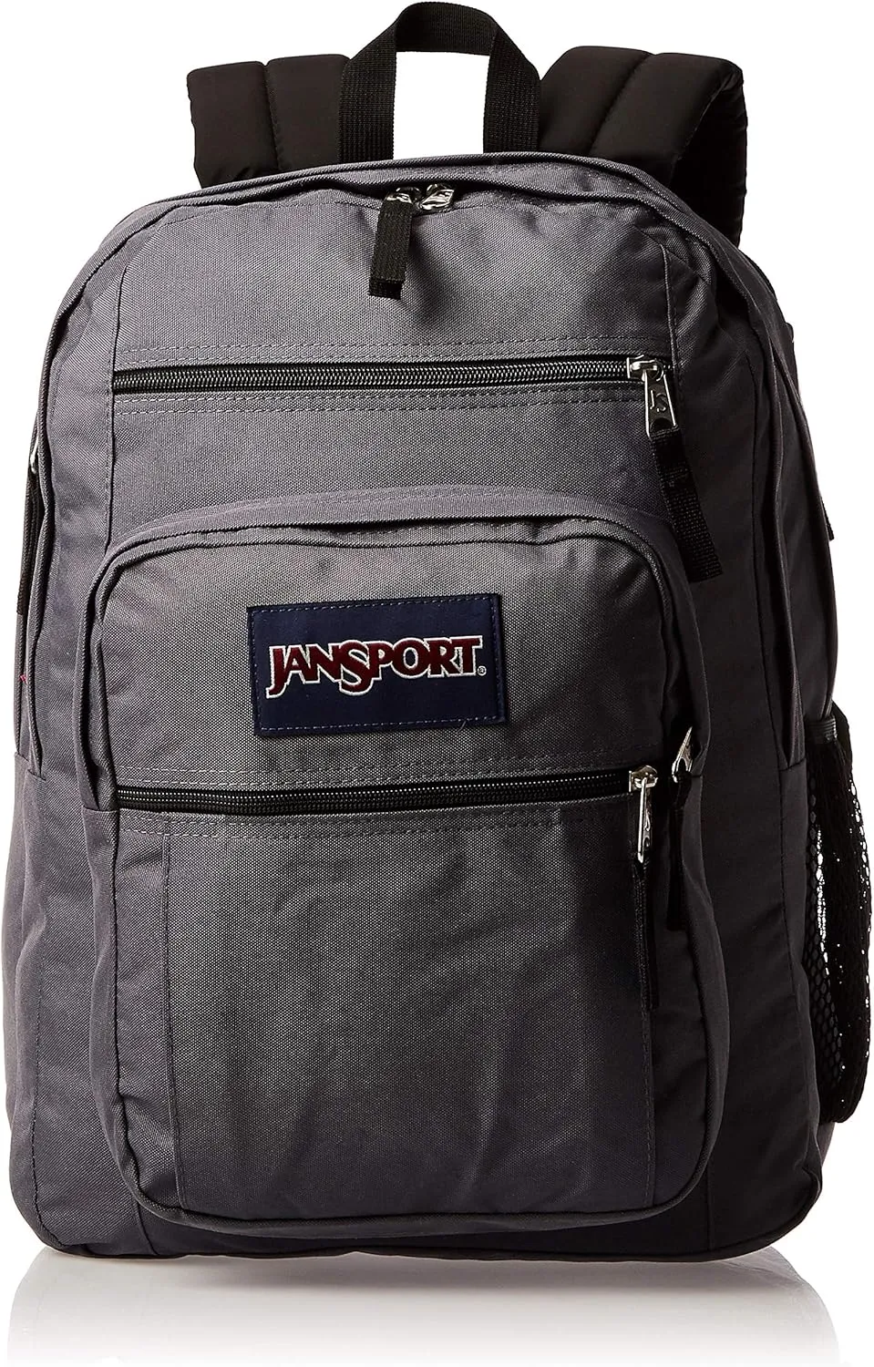 JanSport Laptop Backpack - Computer Bag with 2 Compartments, Ergonomic Shoulder Straps, 15” Laptop Sleeve, Haul Handle - Book Rucksack - Deep Grey