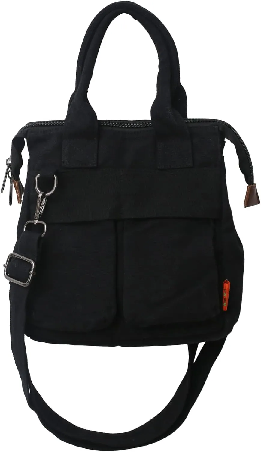 Japanese Harajuku Aesthetic Crossbody Bag Grunge Hippie Shoulder Bag Punk Goth Dark Satchel Bag Emo Alt Messenger Bag (Black,One size)