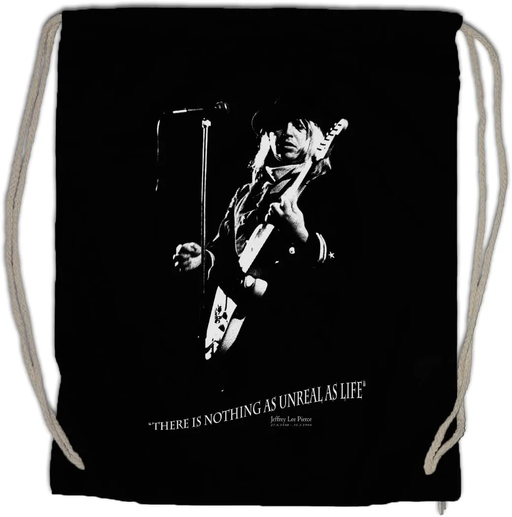 Jeffrey Lee Pierce Retro Drawstring Bag Gym Sack