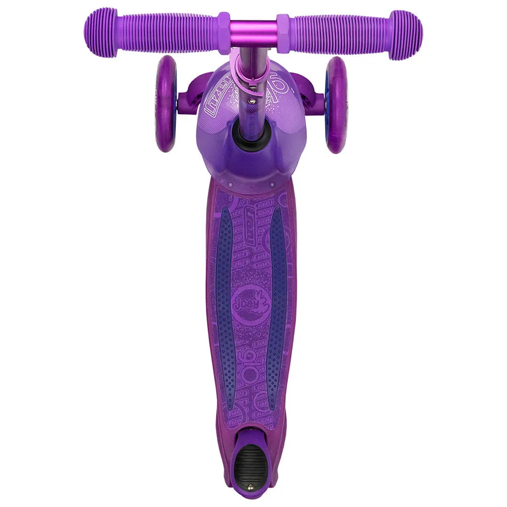 Joey GLO Purple - Kick Scooter with LED Light-Up Wheels