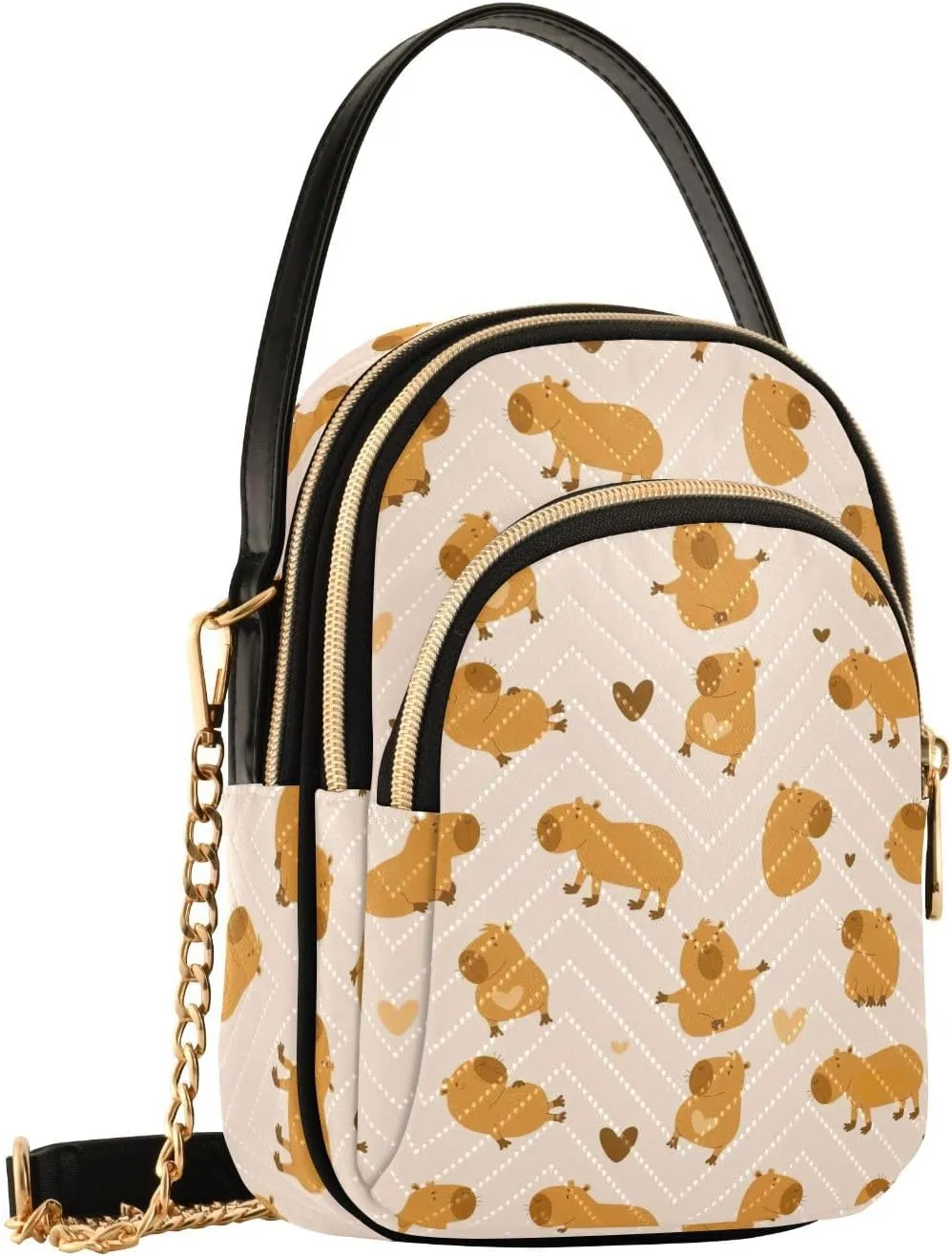 Joisal Long Hands Funny Multicolor Anti Theft Crossbody Bag, Handbags for Women Trendy Messenger Bag