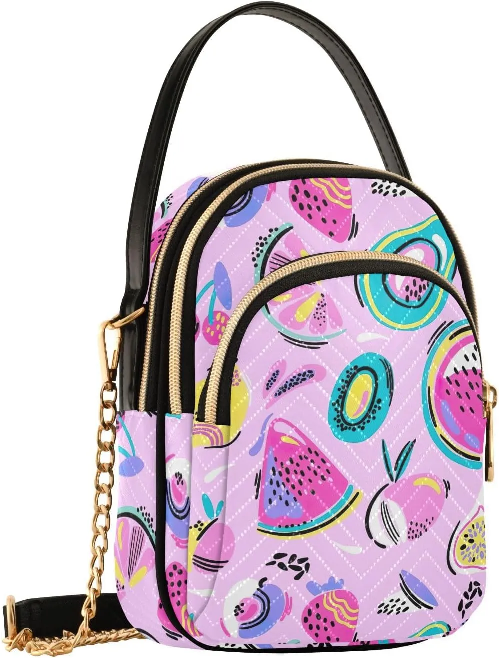 Joisal Long Hands Funny Multicolor Anti Theft Crossbody Bag, Handbags for Women Trendy Messenger Bag