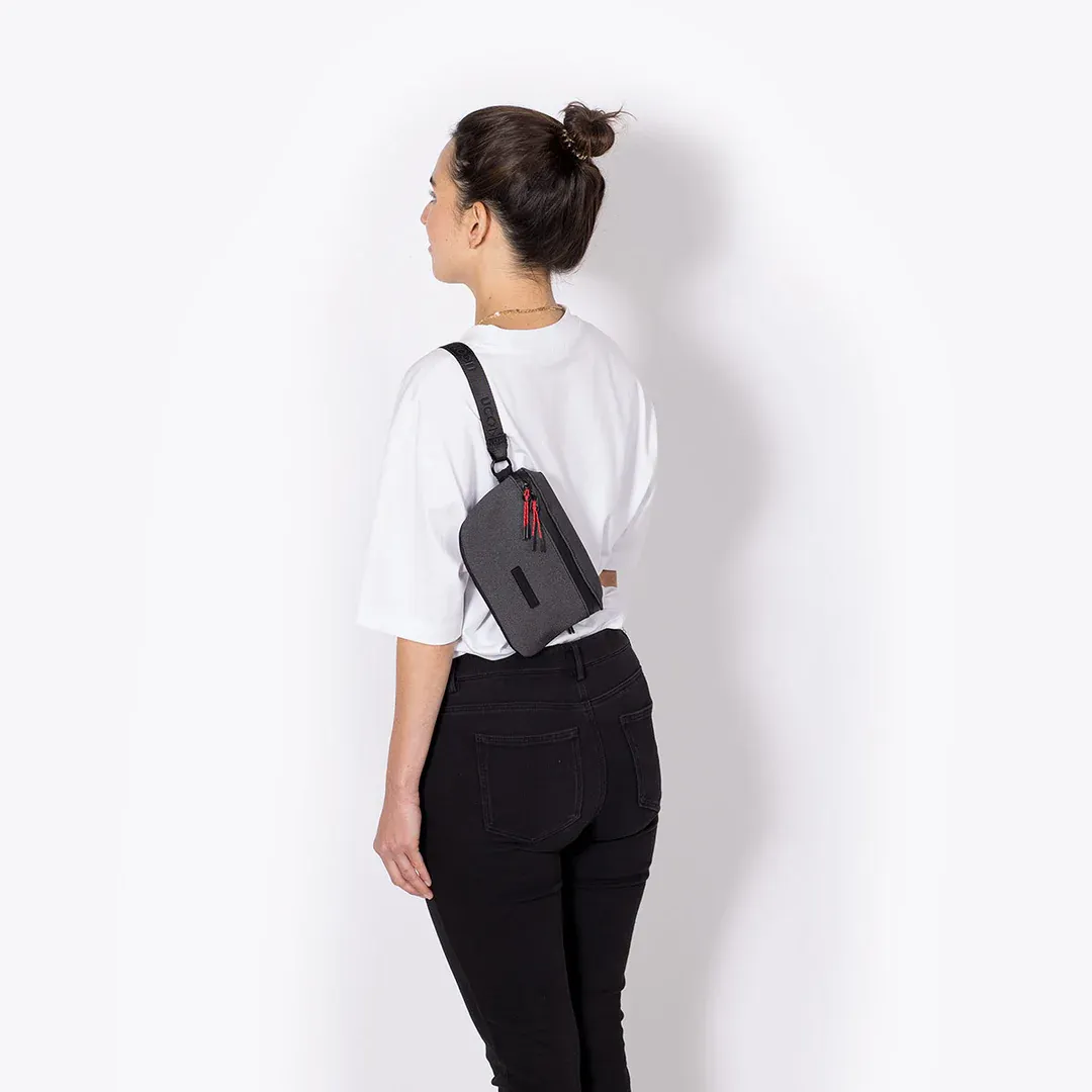 JONA MEDIUM BAG -  LPHANTOM ASPHALT-REFLECTIVE