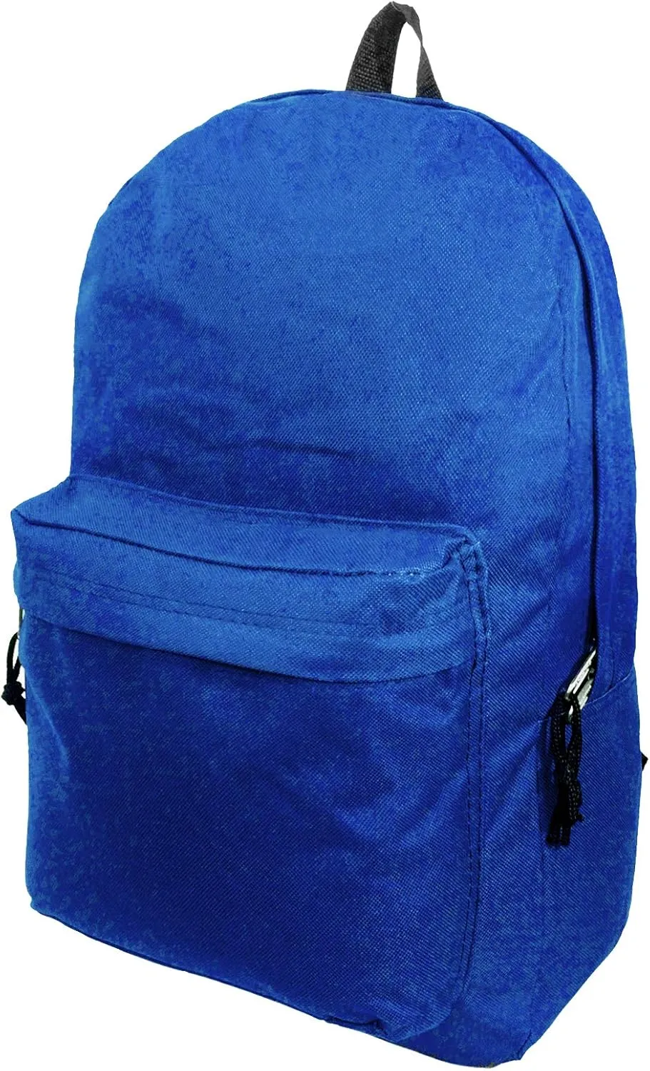 K-Cliffs 18in Classic Backpack Basic Bookbag Simple School Book Bags Vintage Emergency Daypack w/Padded Back & Side Pocket