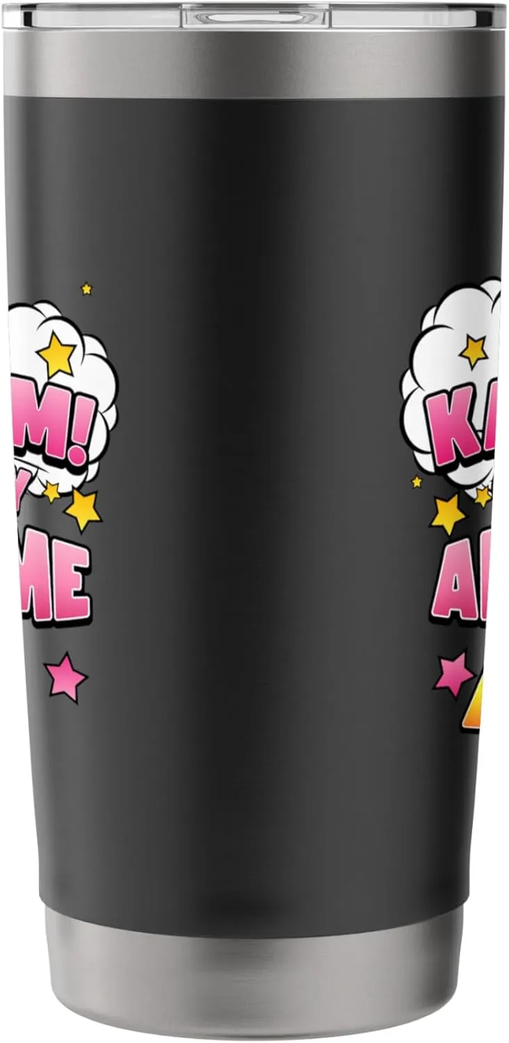 Ka-Blam 17 Year Old Girls 17th Birthday Comic Themed Party Stainless Steel Insulated Tumbler