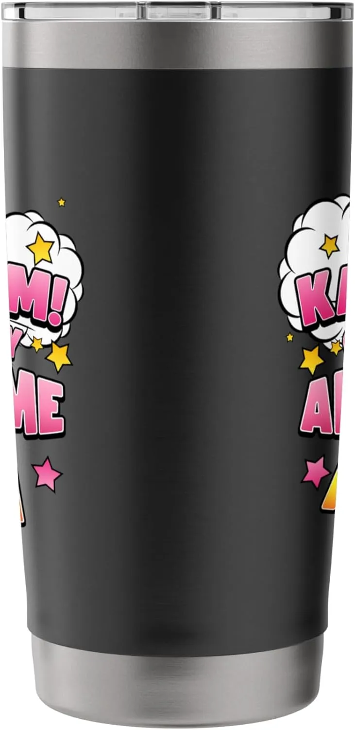 Ka-Blam 21 Year Old Women 21st Birthday Comic Themed Party Stainless Steel Insulated Tumbler