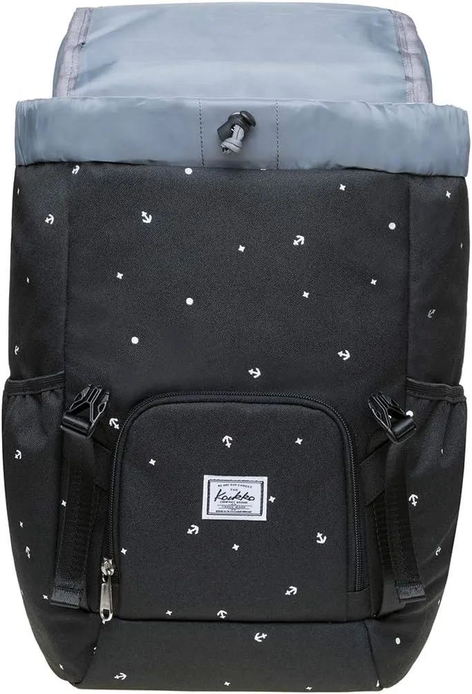 KAUKKO Causal Backpack - Daypack, Spacious and Classy fits 14" Laptop, 18.9L