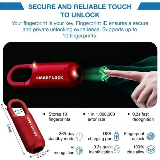 Keyless™ - Fingerprint Lock