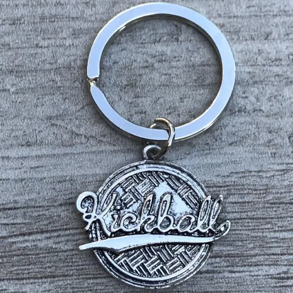 Kickball Keychain