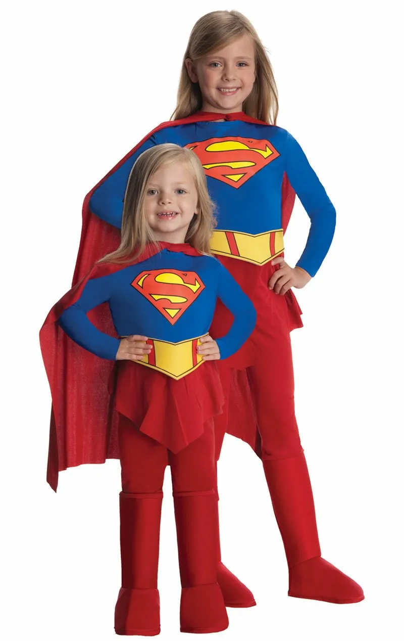 Kids Comic Book Supergirl Costume