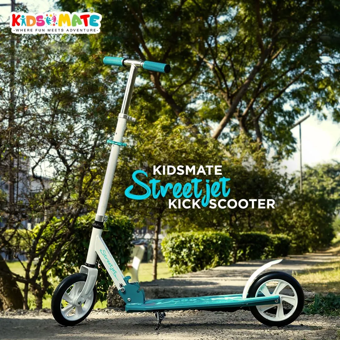 Kidsmate StreetJet Kick Scooter for Aged 6 Years and Above | Kids & Adult Scooter