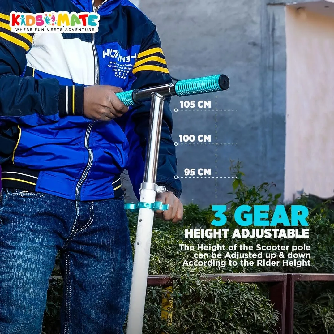 Kidsmate StreetJet Kick Scooter for Aged 6 Years and Above | Kids & Adult Scooter
