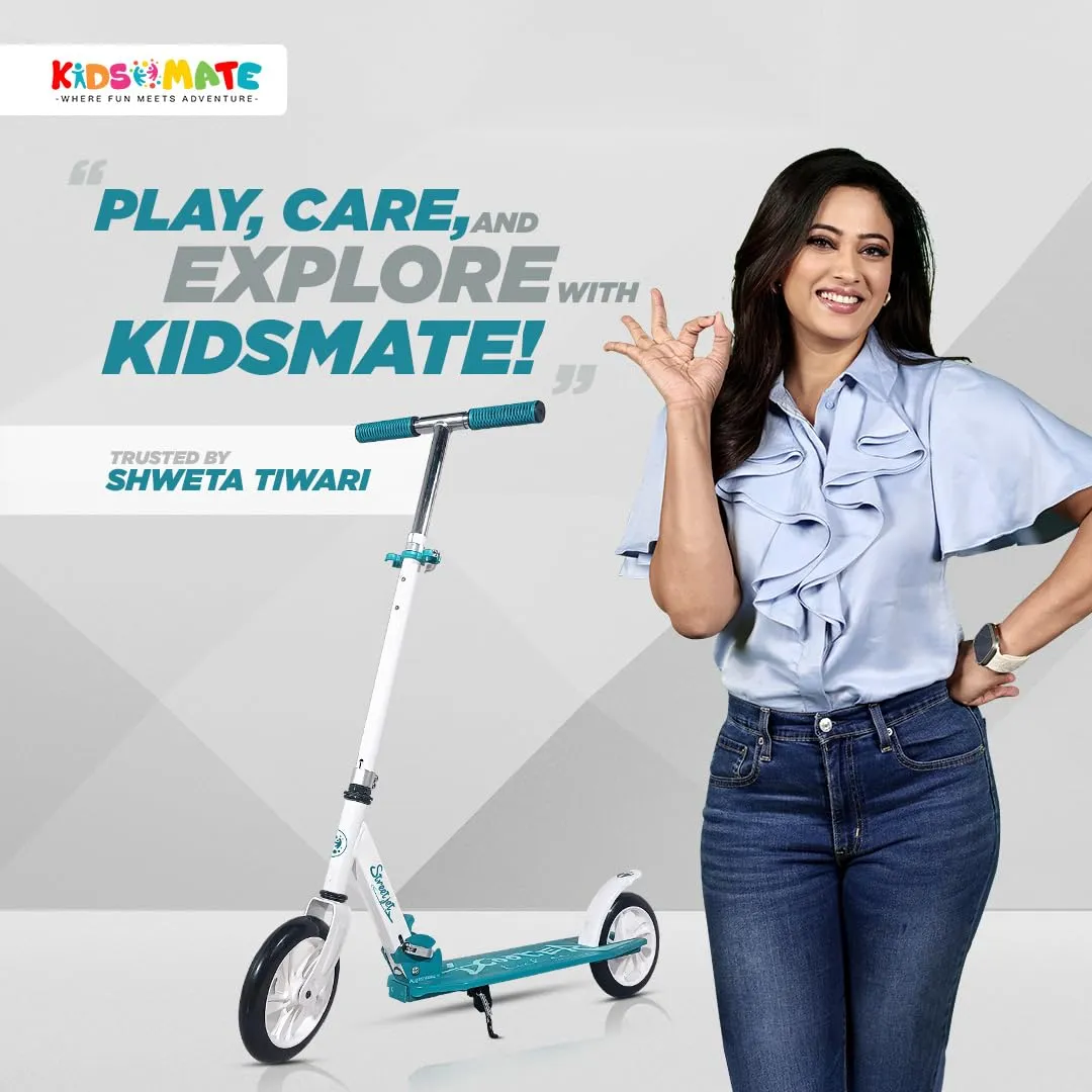 Kidsmate StreetJet Kick Scooter for Aged 6 Years and Above | Kids & Adult Scooter