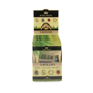 King Palm Rollies Size Cones w/ Boveda - 15ct - (15 Count Display)