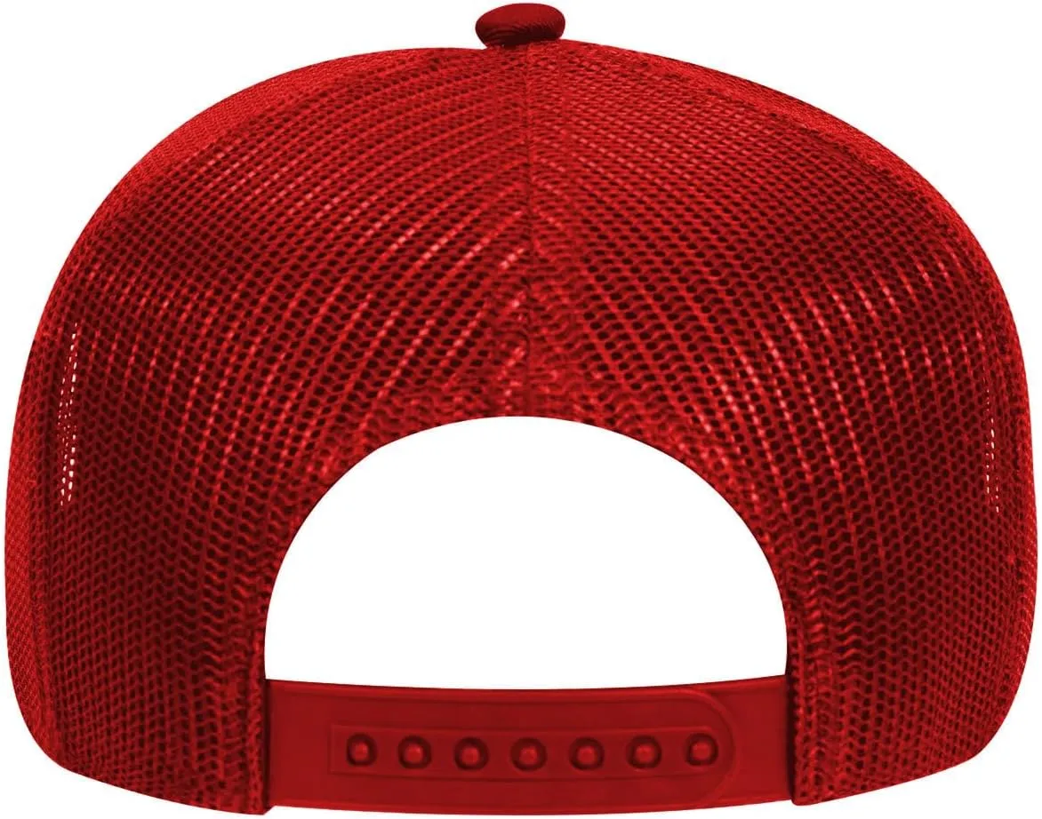 Kings Of NY Garbage Truck Retro Adult Mesh Trucker Hat for Men and Women Golf Snapback Baseball Cap