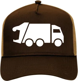 Kings Of NY Garbage Truck Retro Adult Mesh Trucker Hat for Men and Women Golf Snapback Baseball Cap