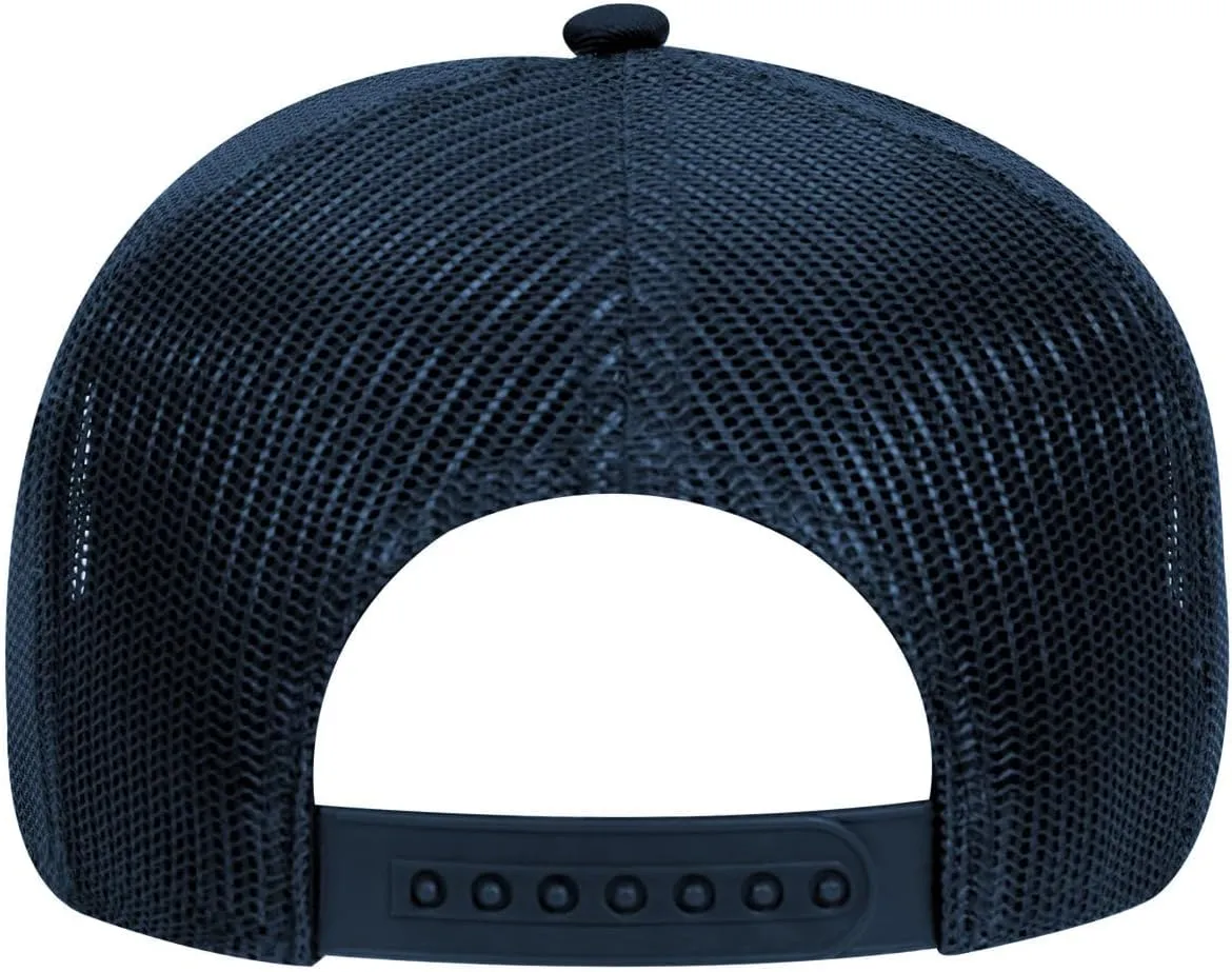 Kings Of NY Garbage Truck Retro Adult Mesh Trucker Hat for Men and Women Golf Snapback Baseball Cap