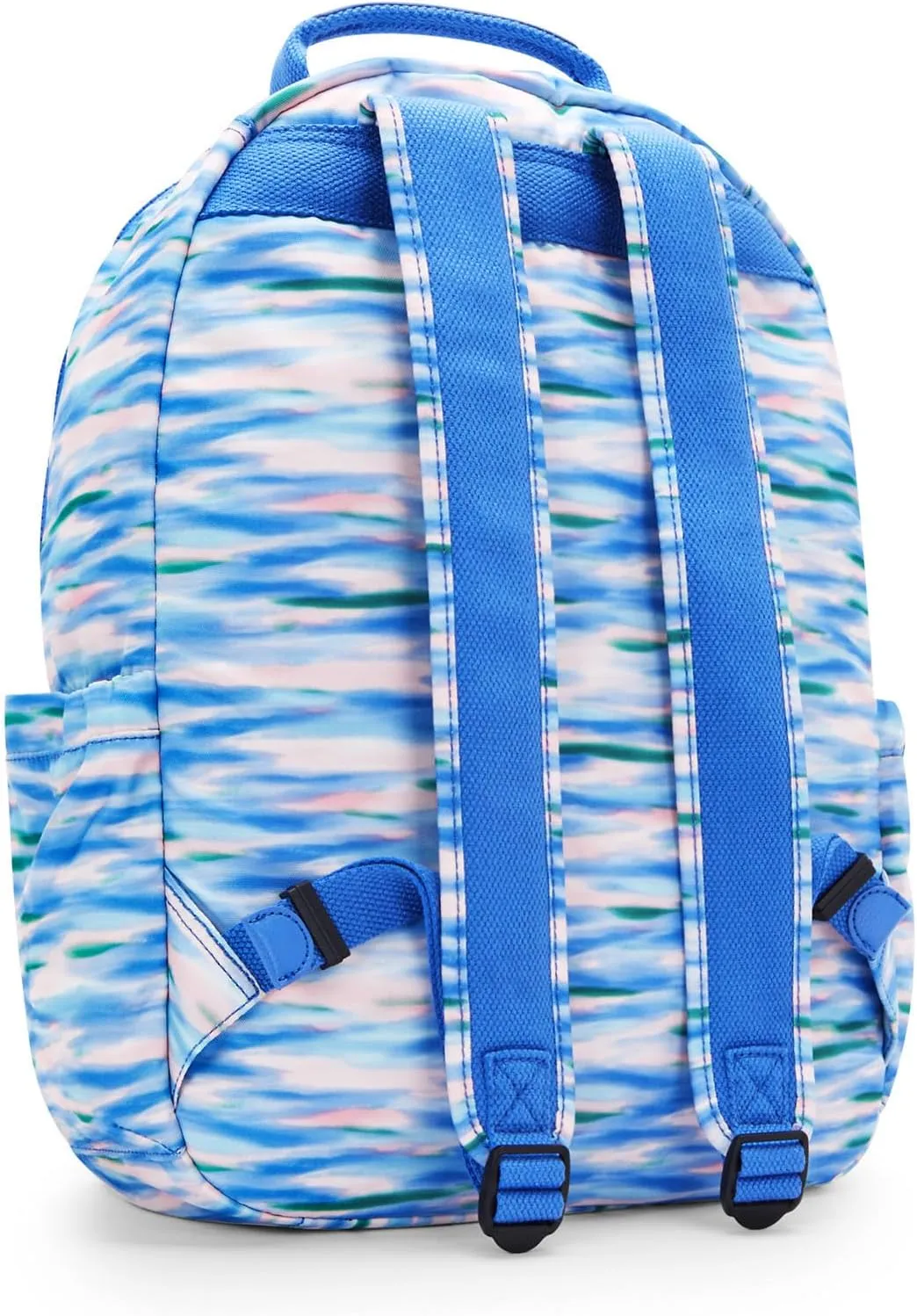 Kipling Seoul Large  Printed 15" Laptop Backpack - Diluted Blue