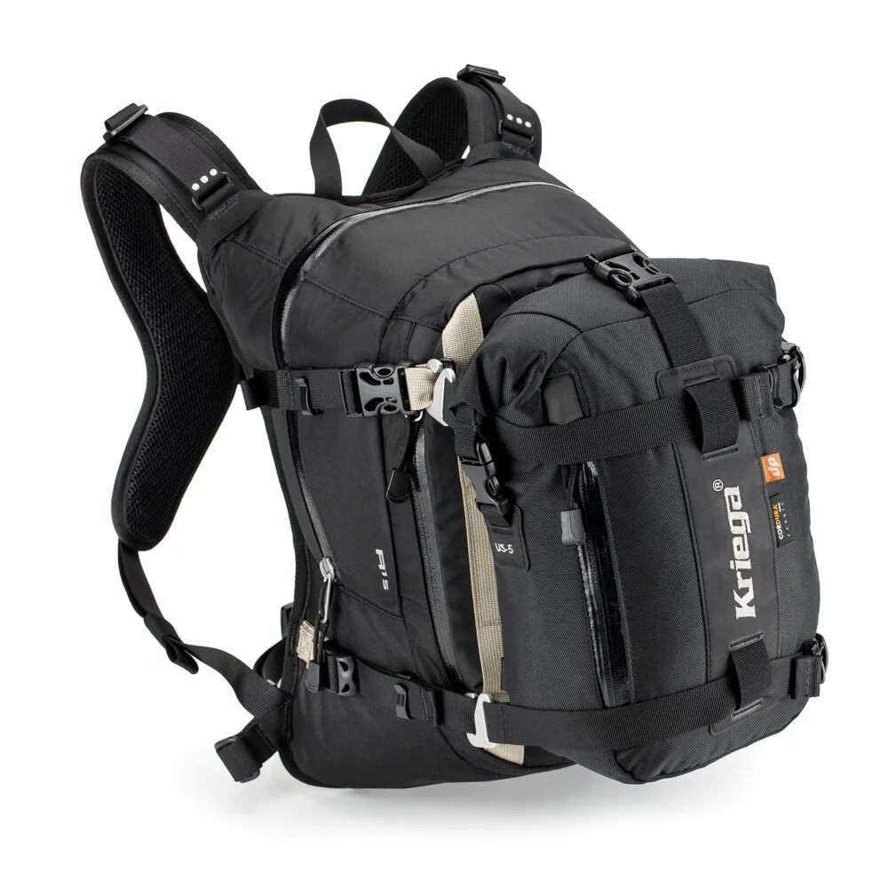 KRIEGA R15 BACKPACK - MULTICAM BLACK