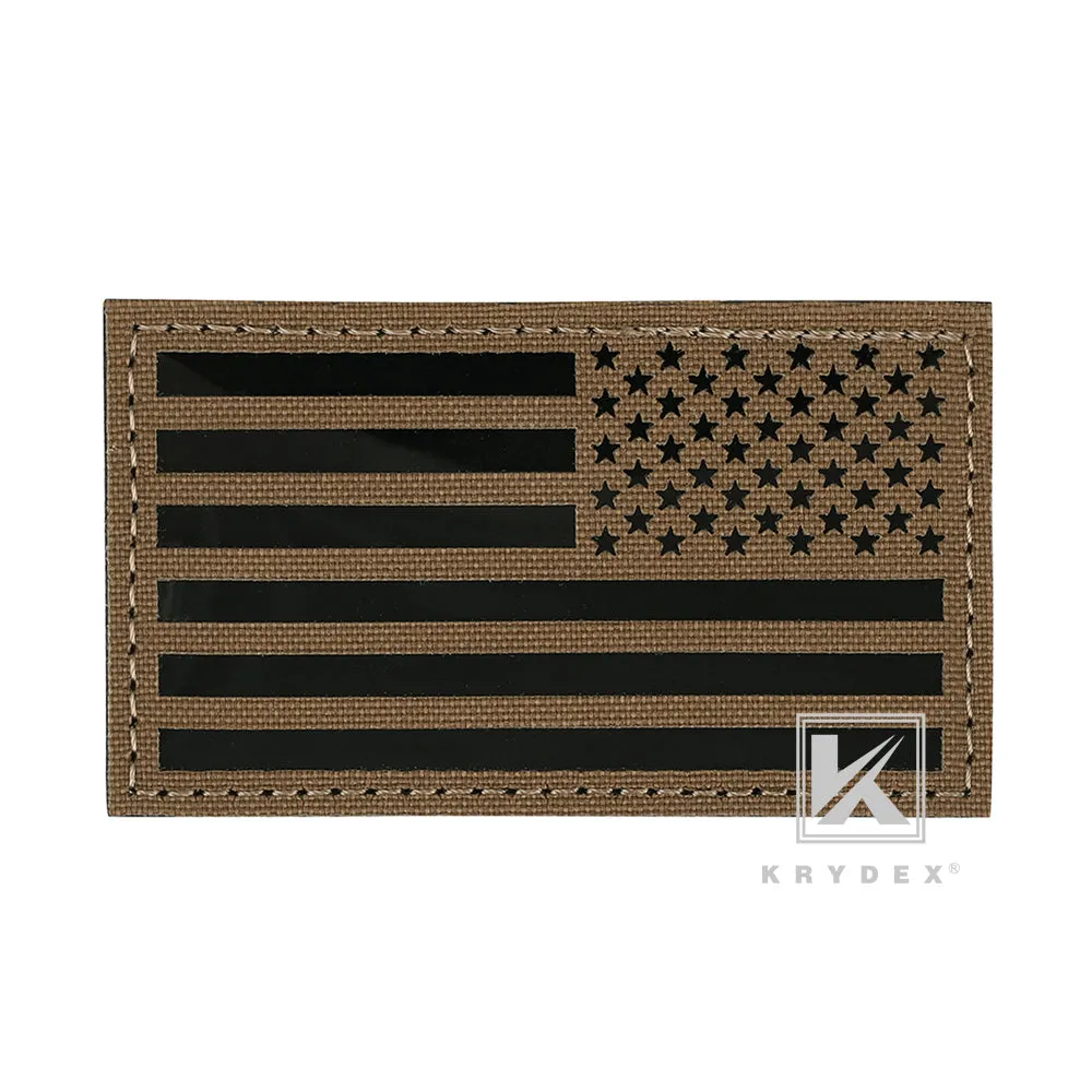 KRYDEX USA Flag IR Tactical Patch 3.5" x 2"