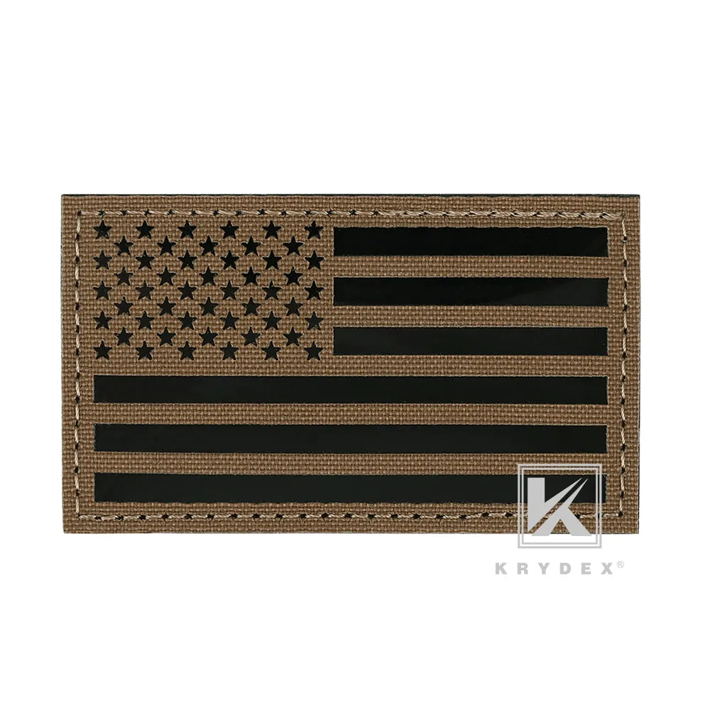 KRYDEX USA Flag IR Tactical Patch 3.5" x 2"