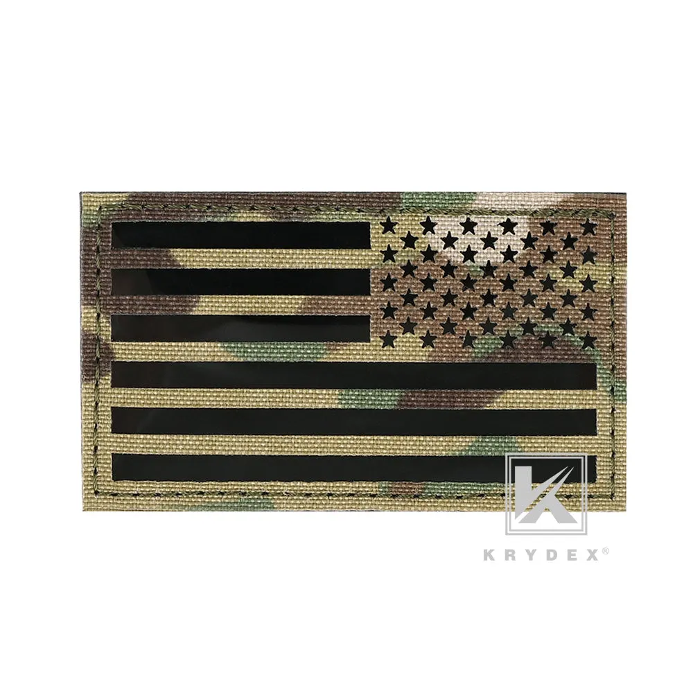KRYDEX USA Flag IR Tactical Patch 3.5" x 2"