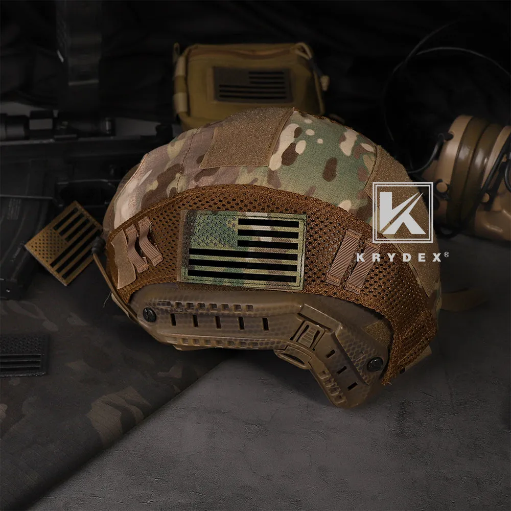 KRYDEX USA Flag IR Tactical Patch 3.5" x 2"