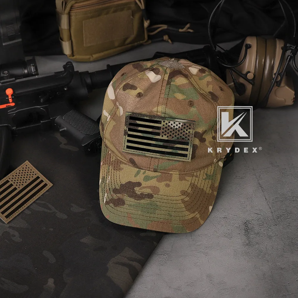 KRYDEX USA Flag IR Tactical Patch 3.5" x 2"
