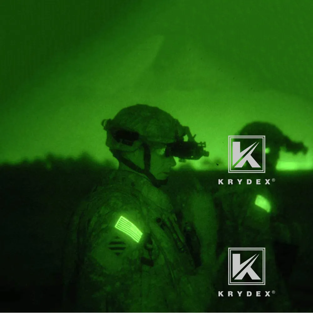 KRYDEX USA Flag IR Tactical Patch 3.5" x 2"