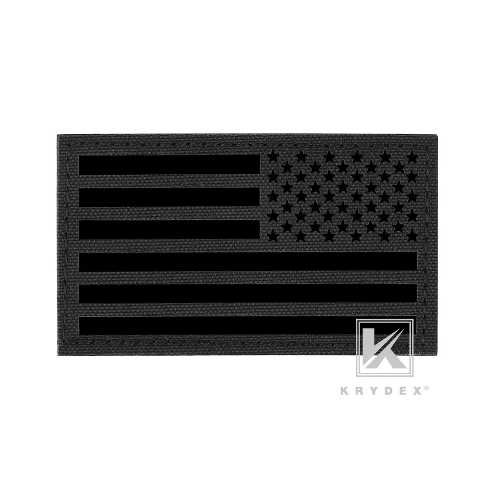 KRYDEX USA Flag IR Tactical Patch 3.5" x 2"