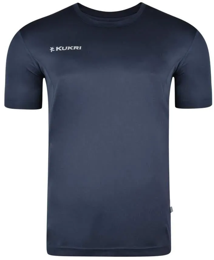 Kukri Technical Short Sleeve Mens Training Top - Blue