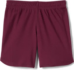 Lands' End School Uniform Girls Mesh Gym Shorts