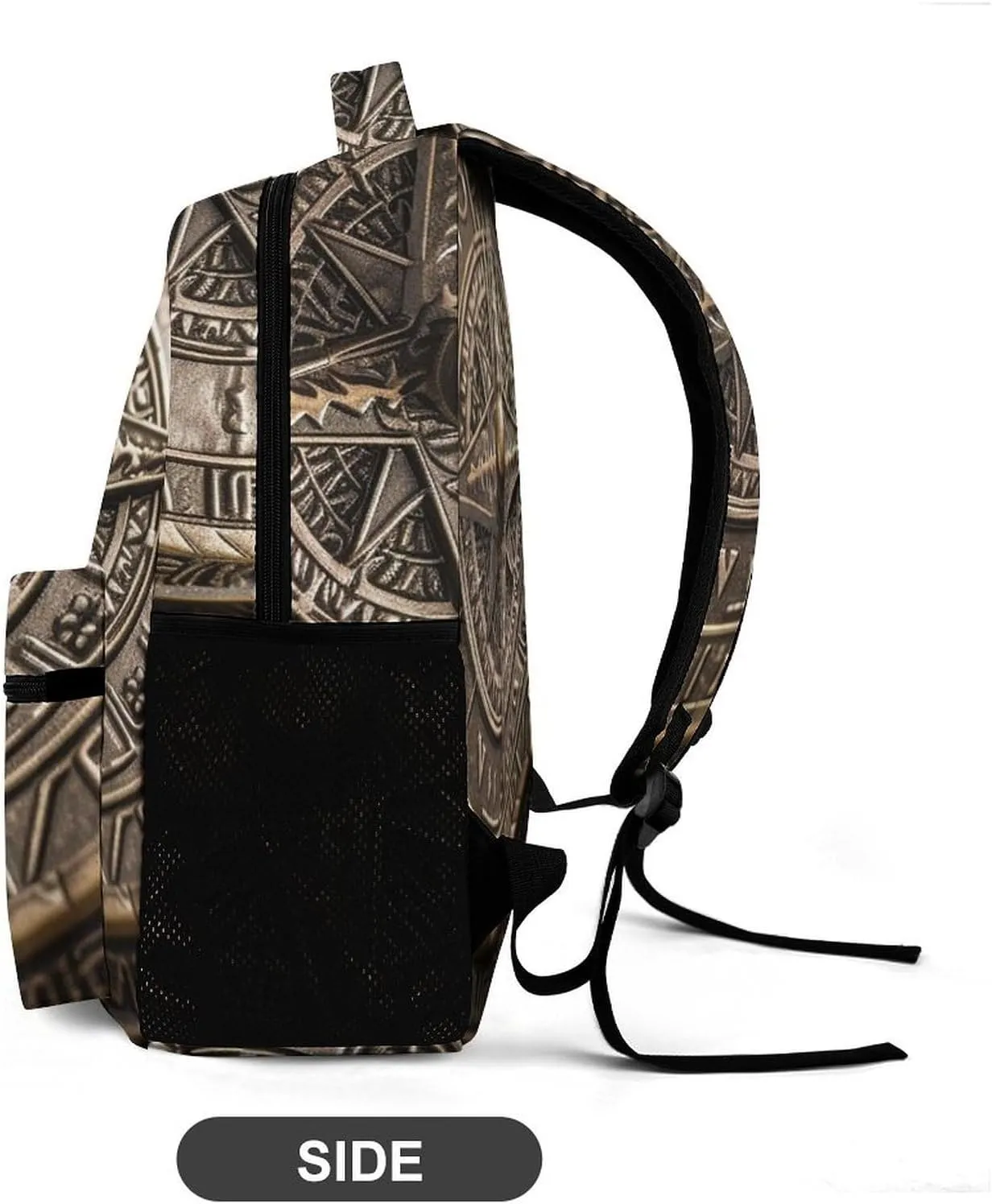 Laptop Backpack for Travel Daypack Computer Bag Work Magical Norse Runes Compass Back Pack Nurse Bag for Hiking