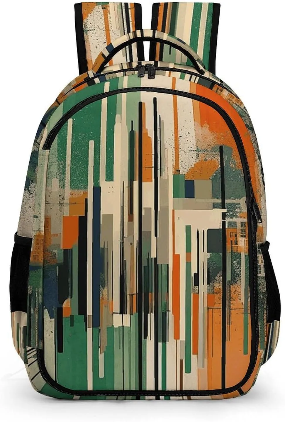 Laptop Backpack for Women Men Daypack Waterproof Complex Patterns Computer Bag Business Work Bag for Travel