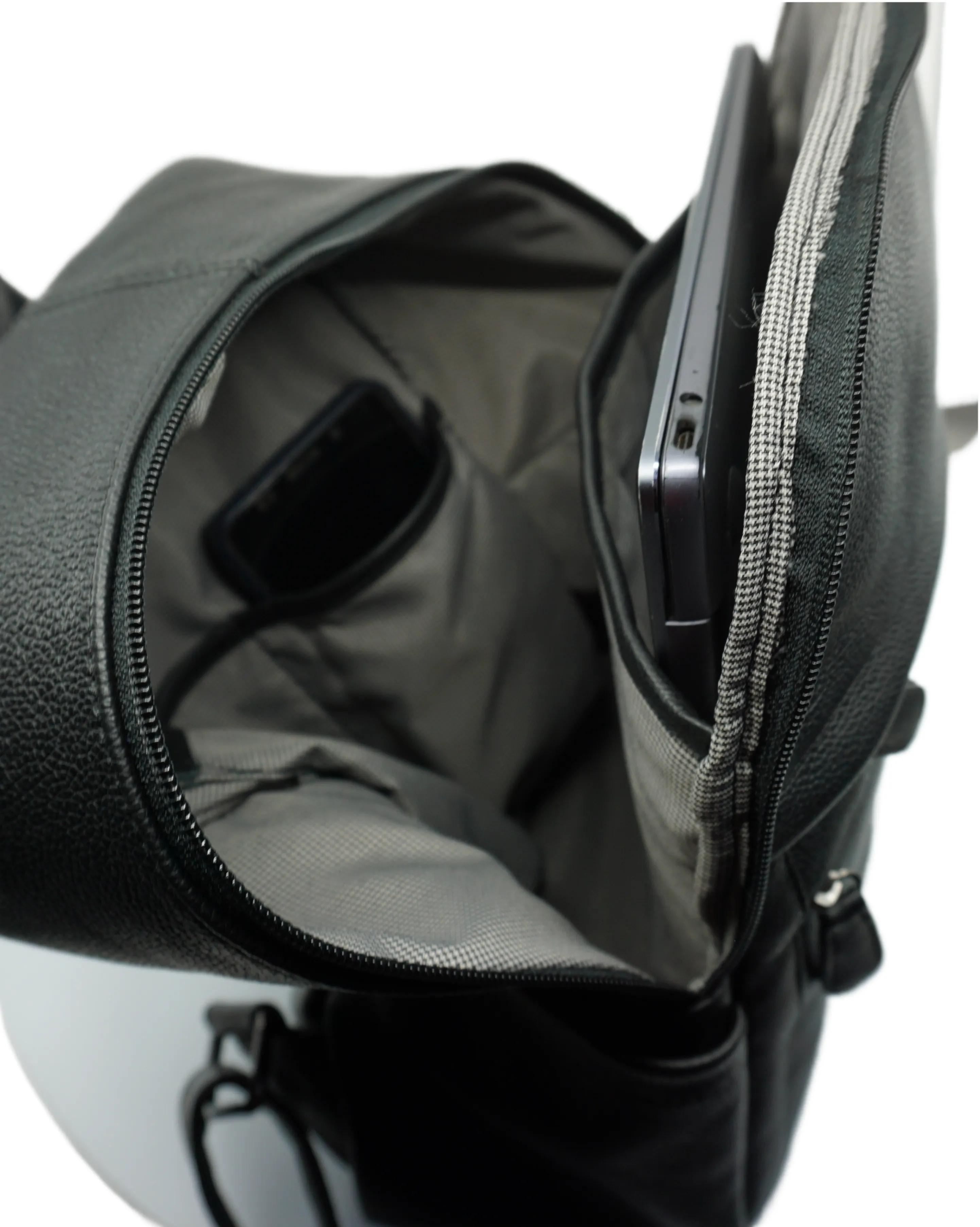 Laptop Backpack in Pebble Grain Leather