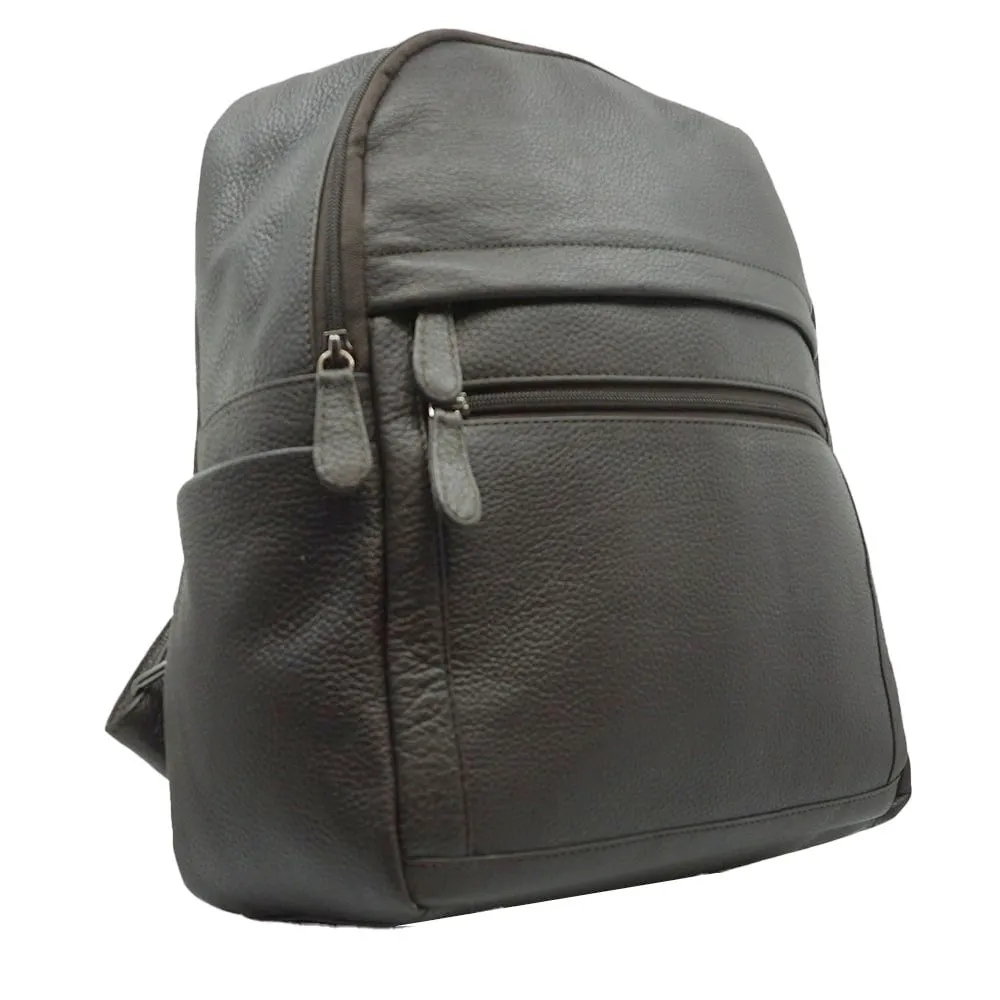 Laptop Backpack in Pebble Grain Leather