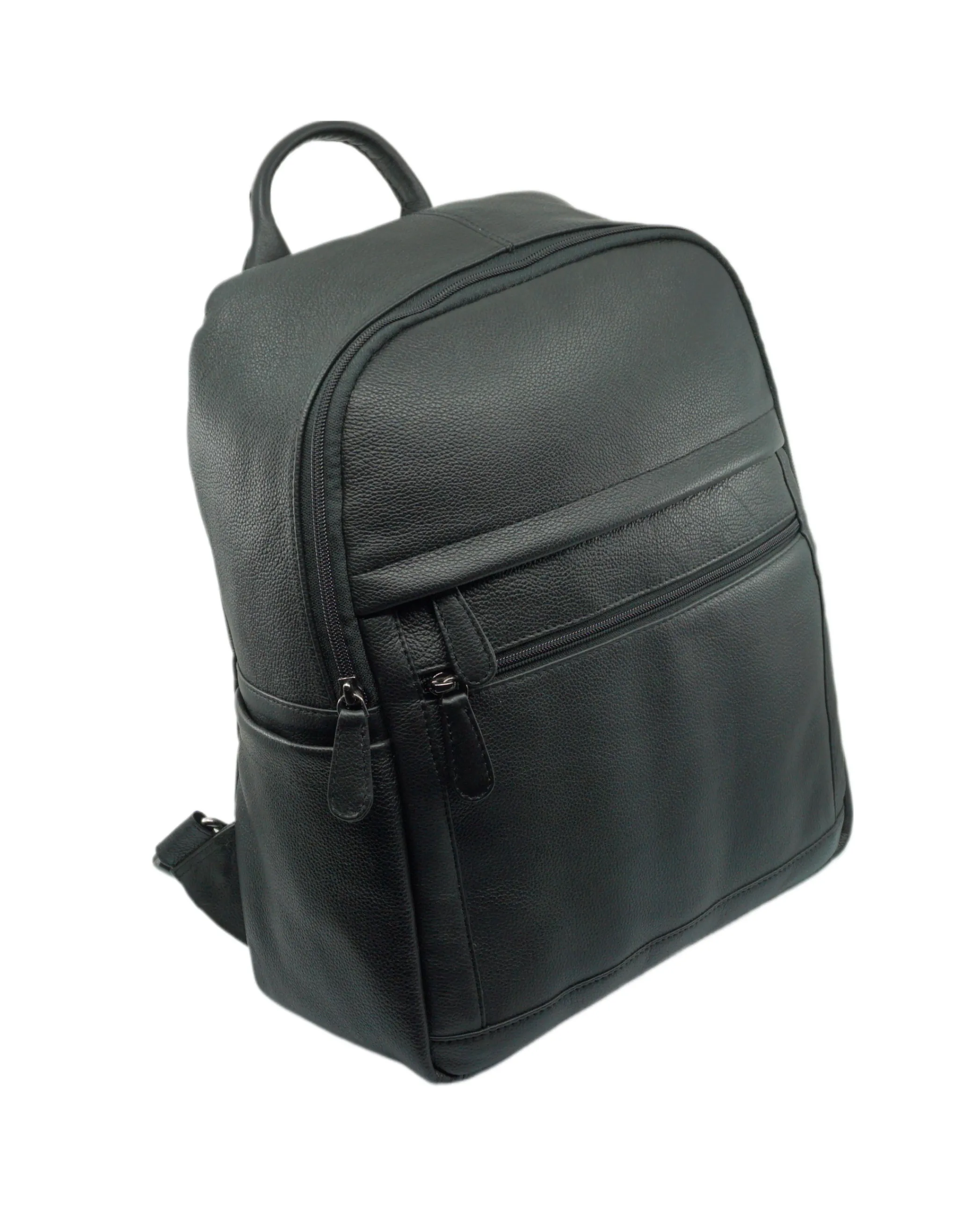 Laptop Backpack in Pebble Grain Leather