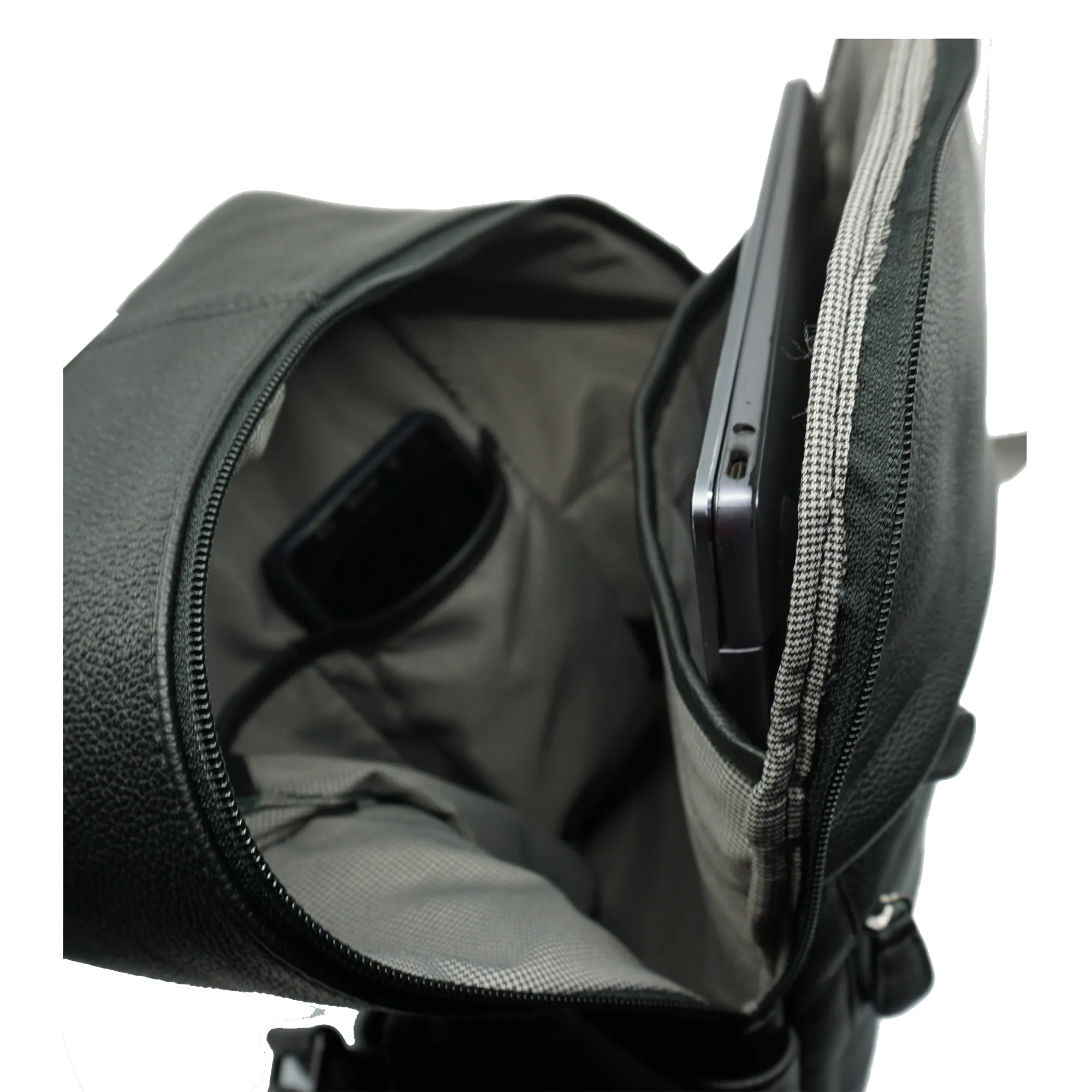Laptop Backpack in Pebble Grain Leather