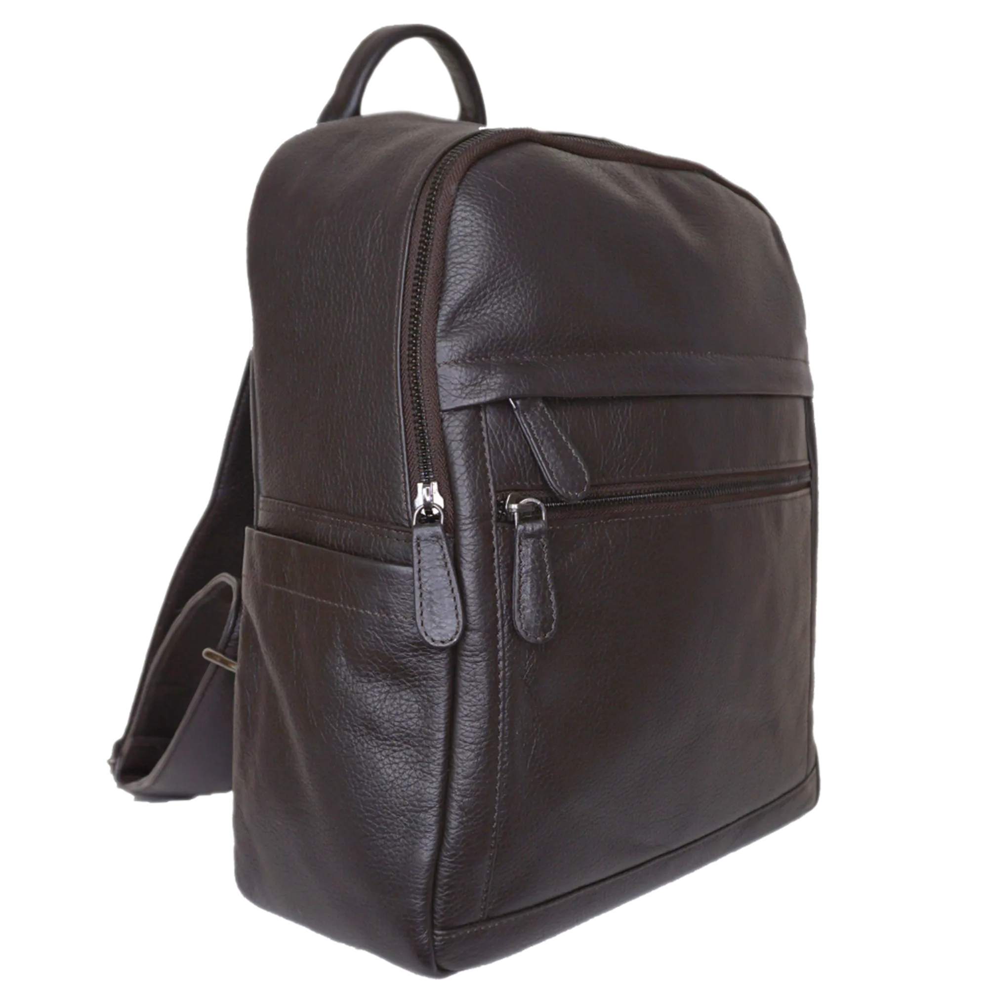 Laptop Backpack in Pebble Grain Leather