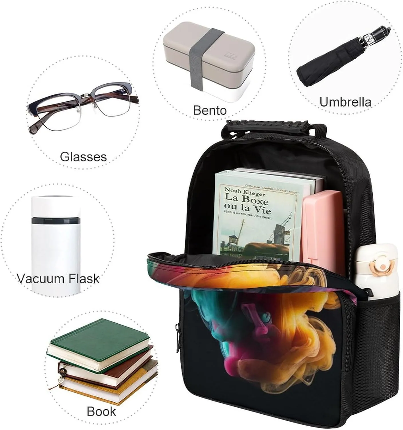 Laptop Backpack Melt In The Water Daypack Computer Bag Travel Laptop Bag Casual Nurse Bag for Women Men