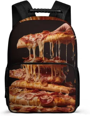 Laptop Backpack Some Pizza Daypack Computer Bag Travel Laptop Bag Casual Nurse Bag for Women Men