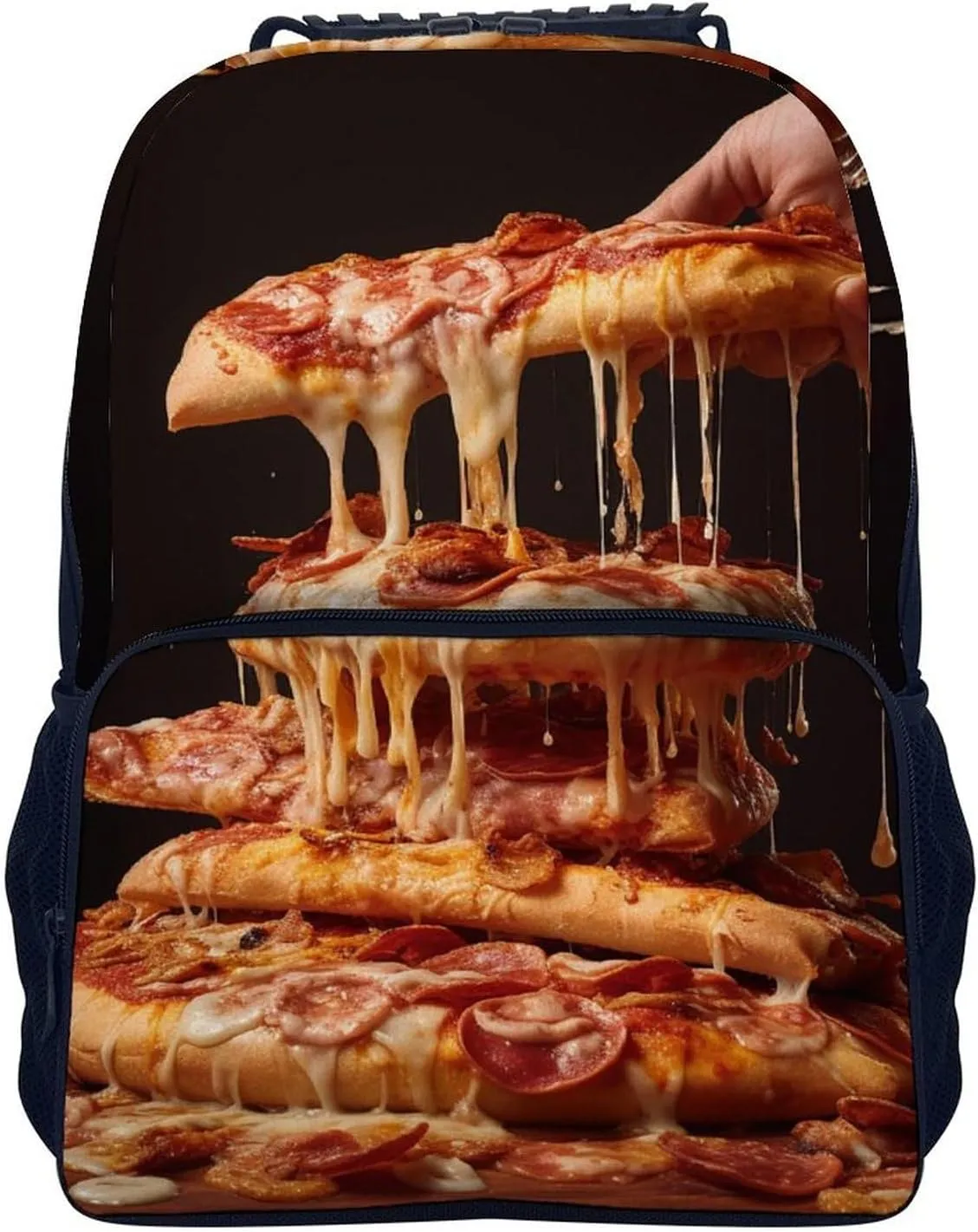 Laptop Backpack Some Pizza Daypack Computer Bag Travel Laptop Bag Casual Nurse Bag for Women Men