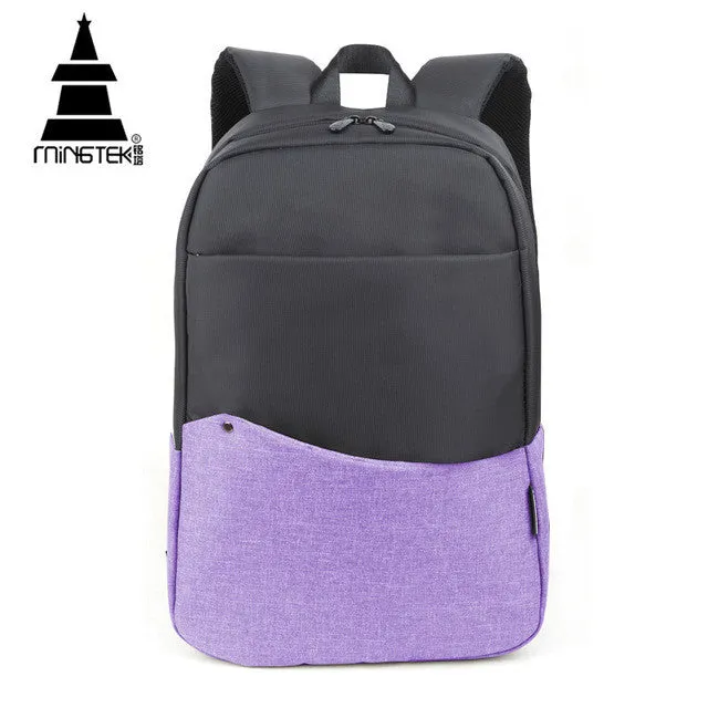 Laptop Backpacks For Teenage Girls 14 15.6 inch Notebook Computer Laptop Backpack Waterproof Nylon Backpack Portfolio For Teens